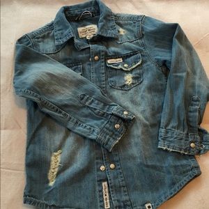 Toddler Jeans Shirt